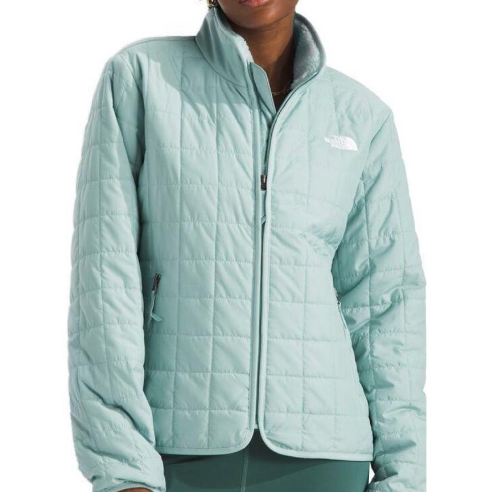 The North Face Women's Light Green Puffer Jacket
